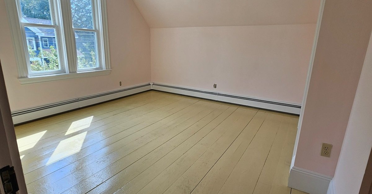 Massachusetts bedroom after painting